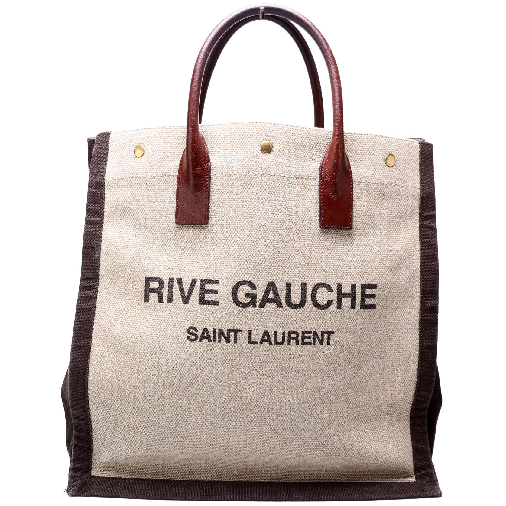 YSL Saint Laurent Rive Gauche Vertical Tote Bag