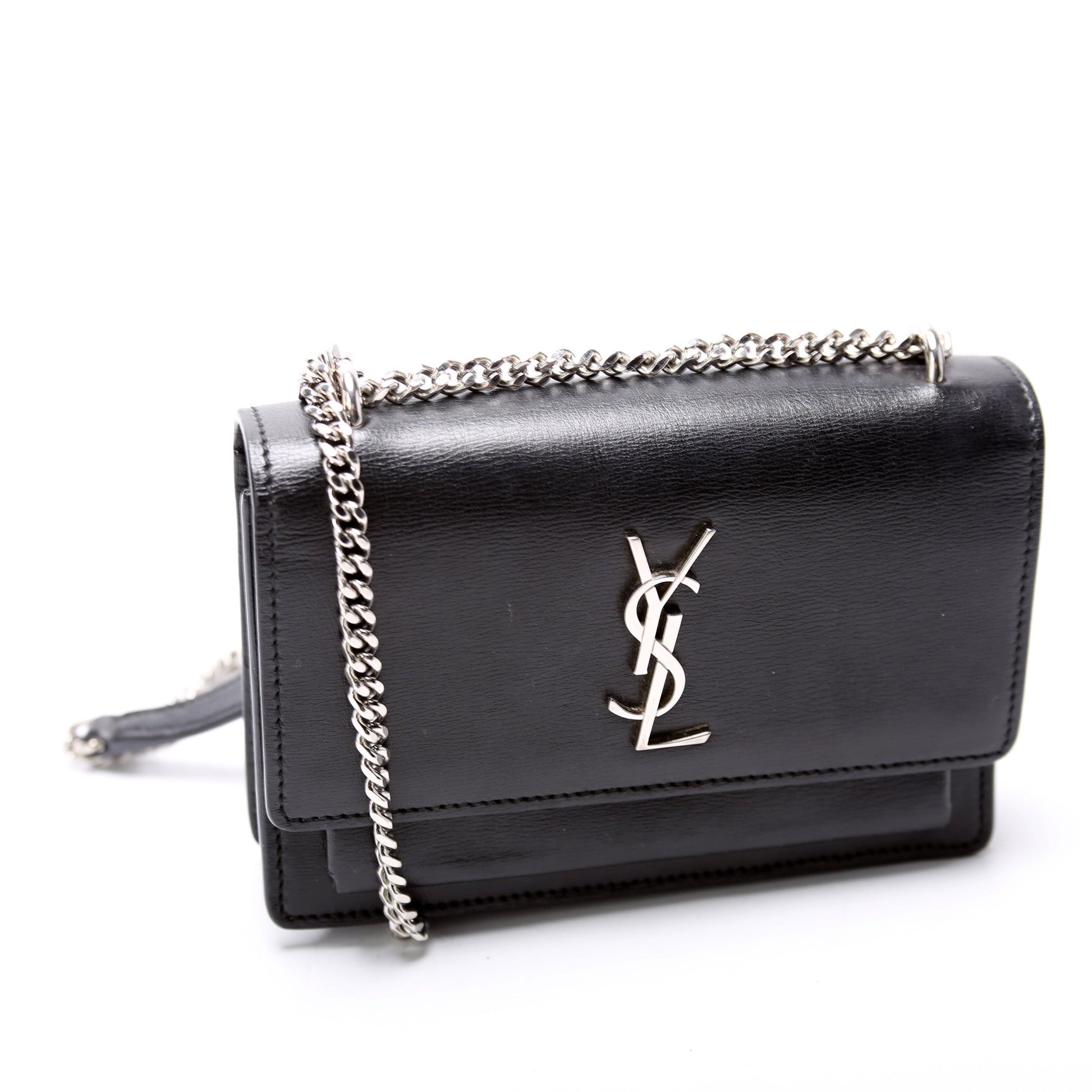 YSL Saint Laurent Saint Laurent Sunset Wallet Bag Chain Travel Bag