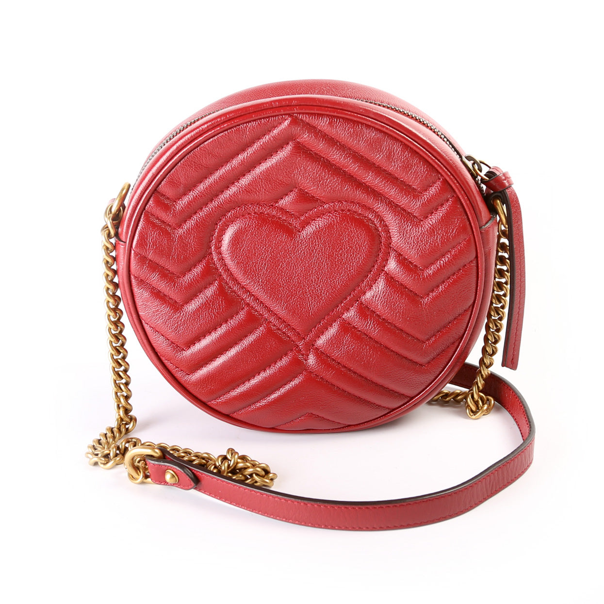Gucci Marmont Round Mini Travel Bag Round 1