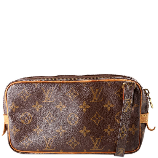 Louis Vuitton Pochette Marly Bandouliere Monogram Clutch Bag Monogram 11