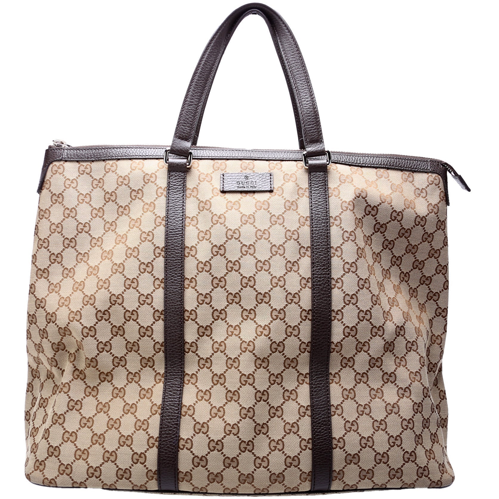 Gucci GG Joy Zip Canvas Large Tote Bag