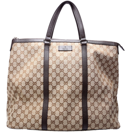 Gucci GG Joy Zip Canvas Large Tote Bag