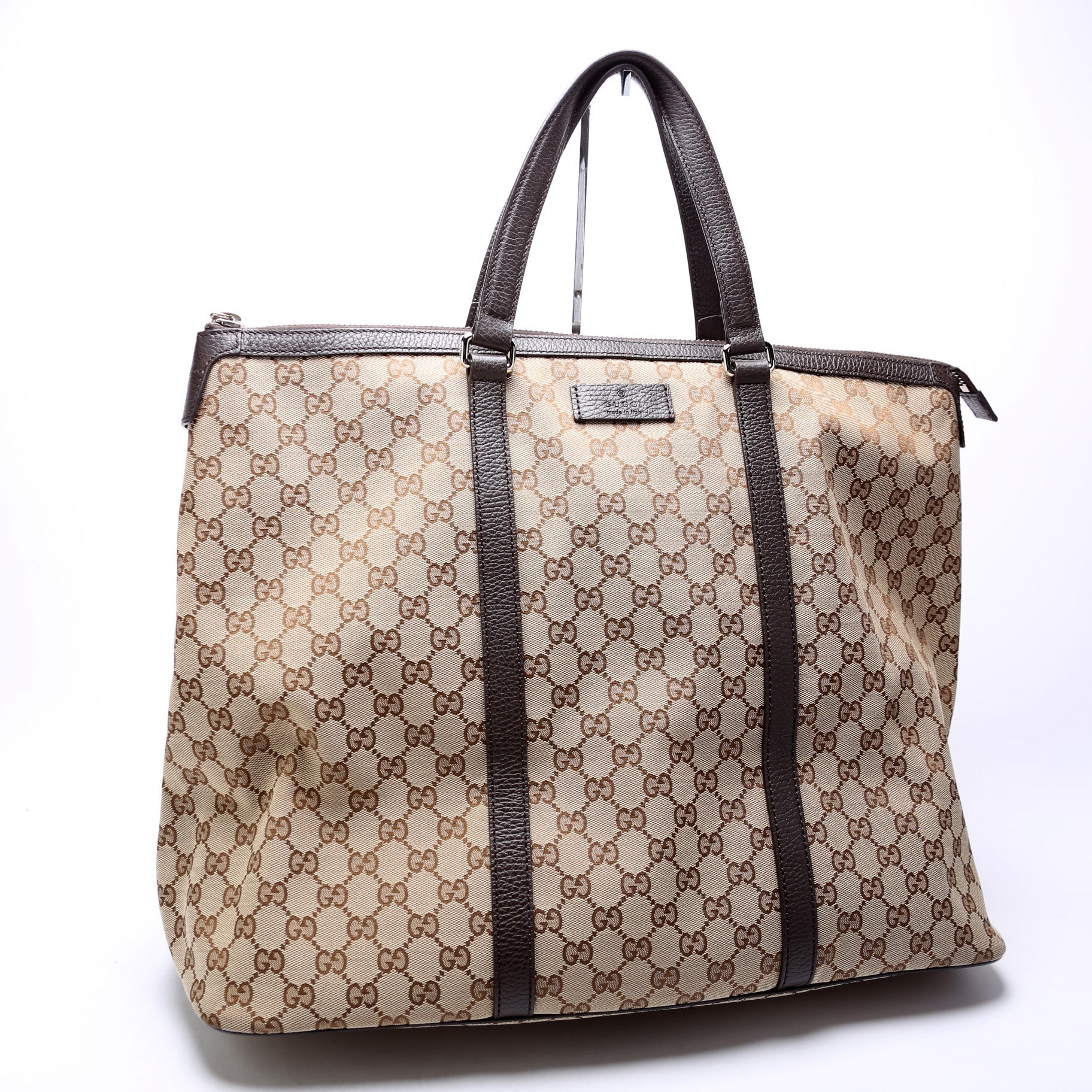 Gucci GG Joy Zip Canvas Large Tote Bag