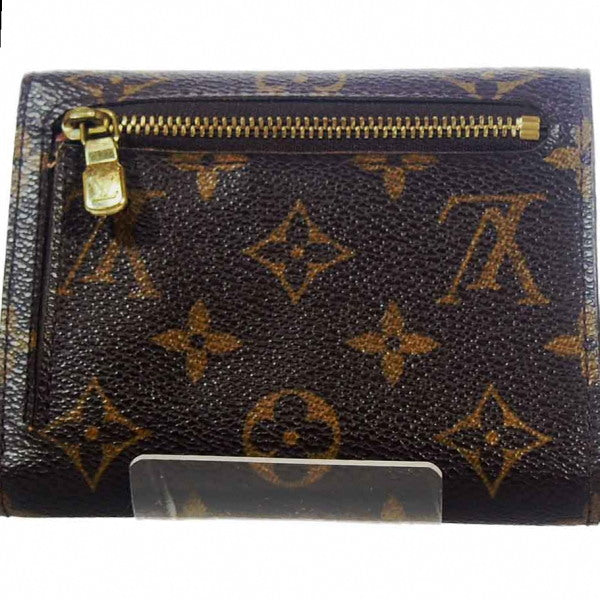 Louis Vuitton Tri-fold M58013 Portefeuille Koala coin Monogram Canvas Brown Wallet Case
