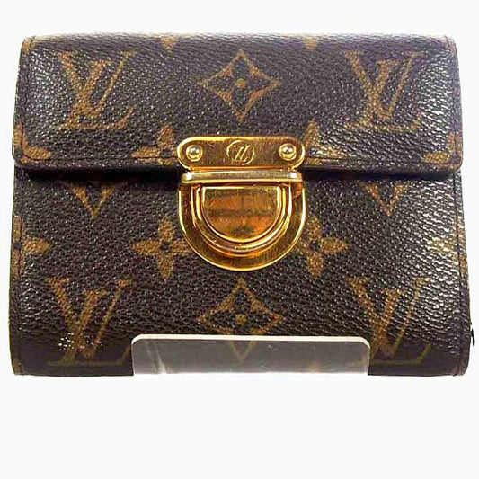 Louis Vuitton Tri-fold M58013 Portefeuille Koala coin Monogram Canvas Brown Wallet Case