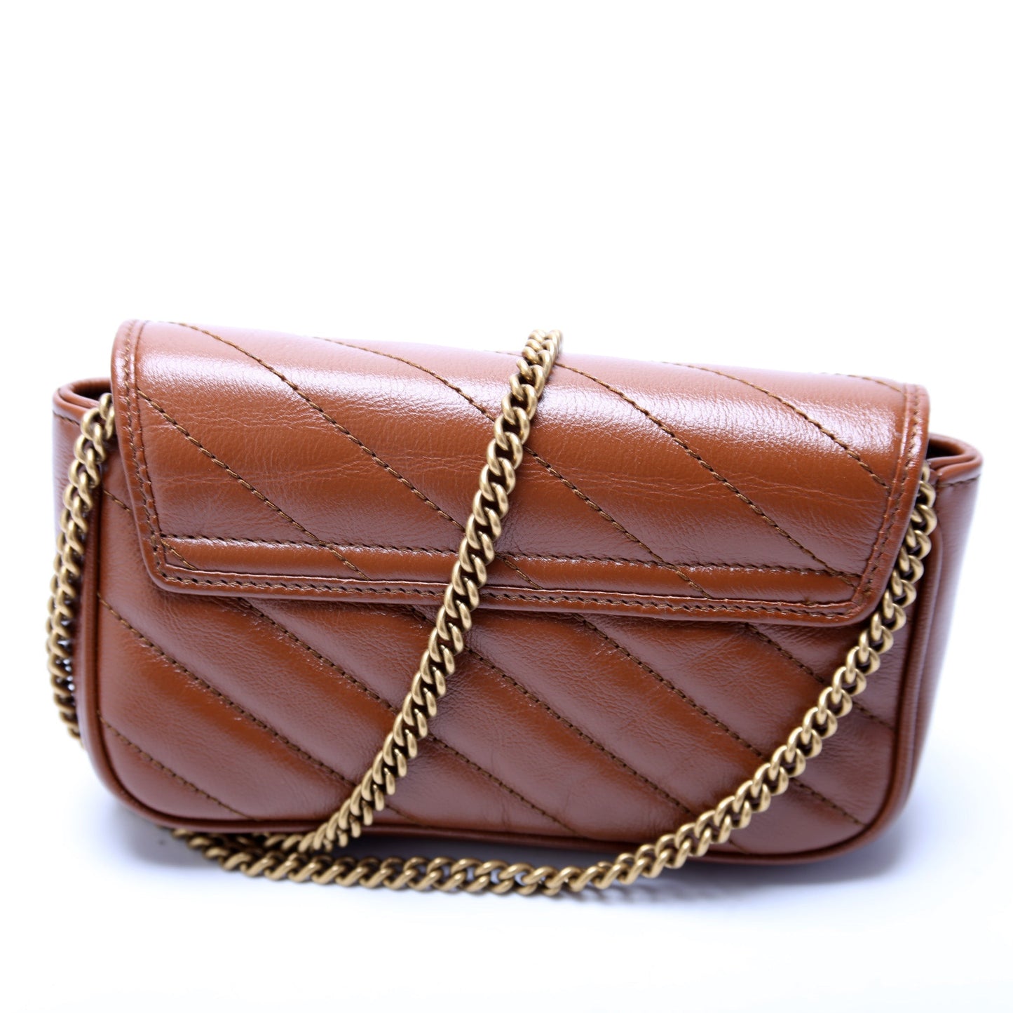 Gucci Marmont Super Leather Mini Flap Travel Bag Flap 1