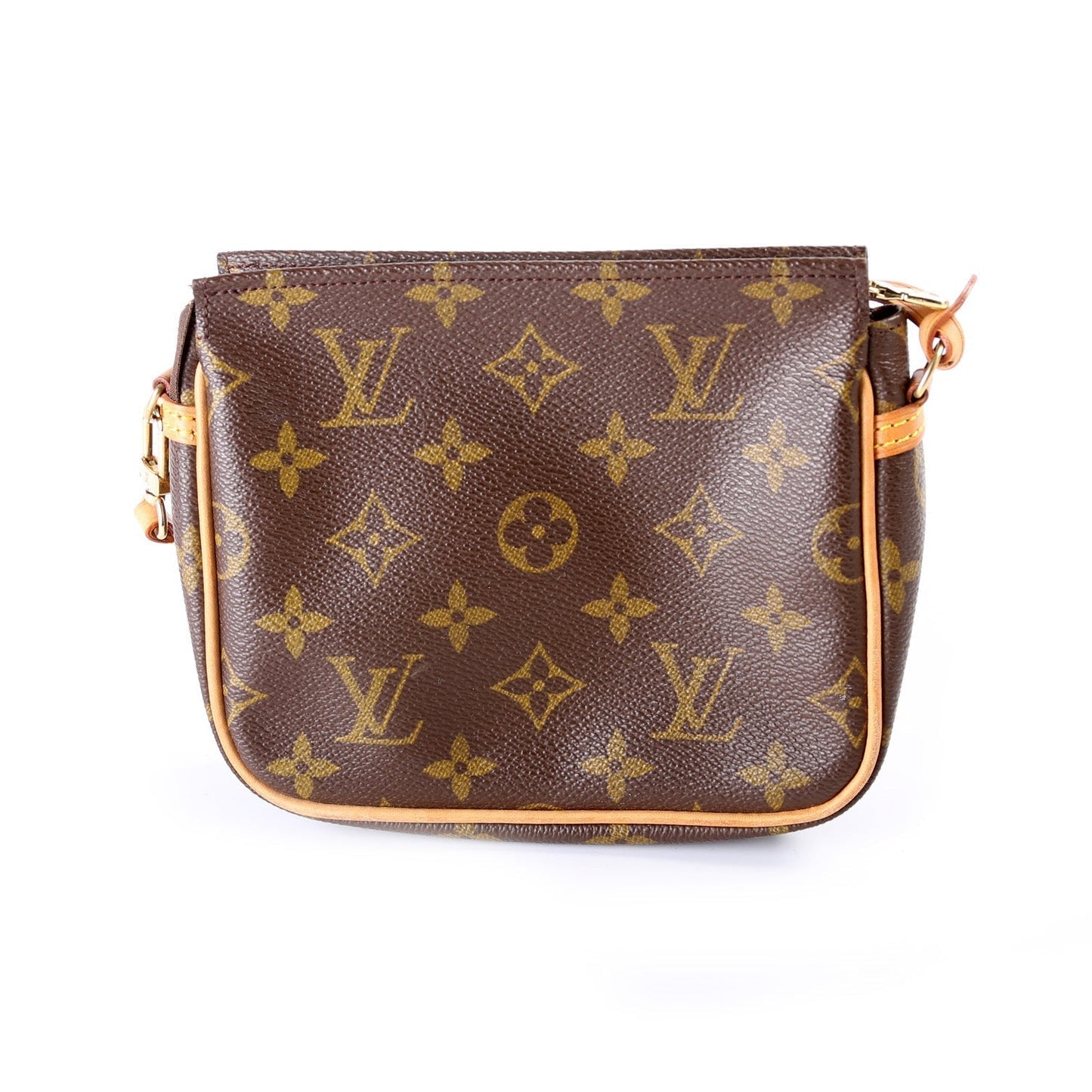 Louis Vuitton LV Pochette Only Is Mizrahi Weekender Handbag Monogram Travel Bag