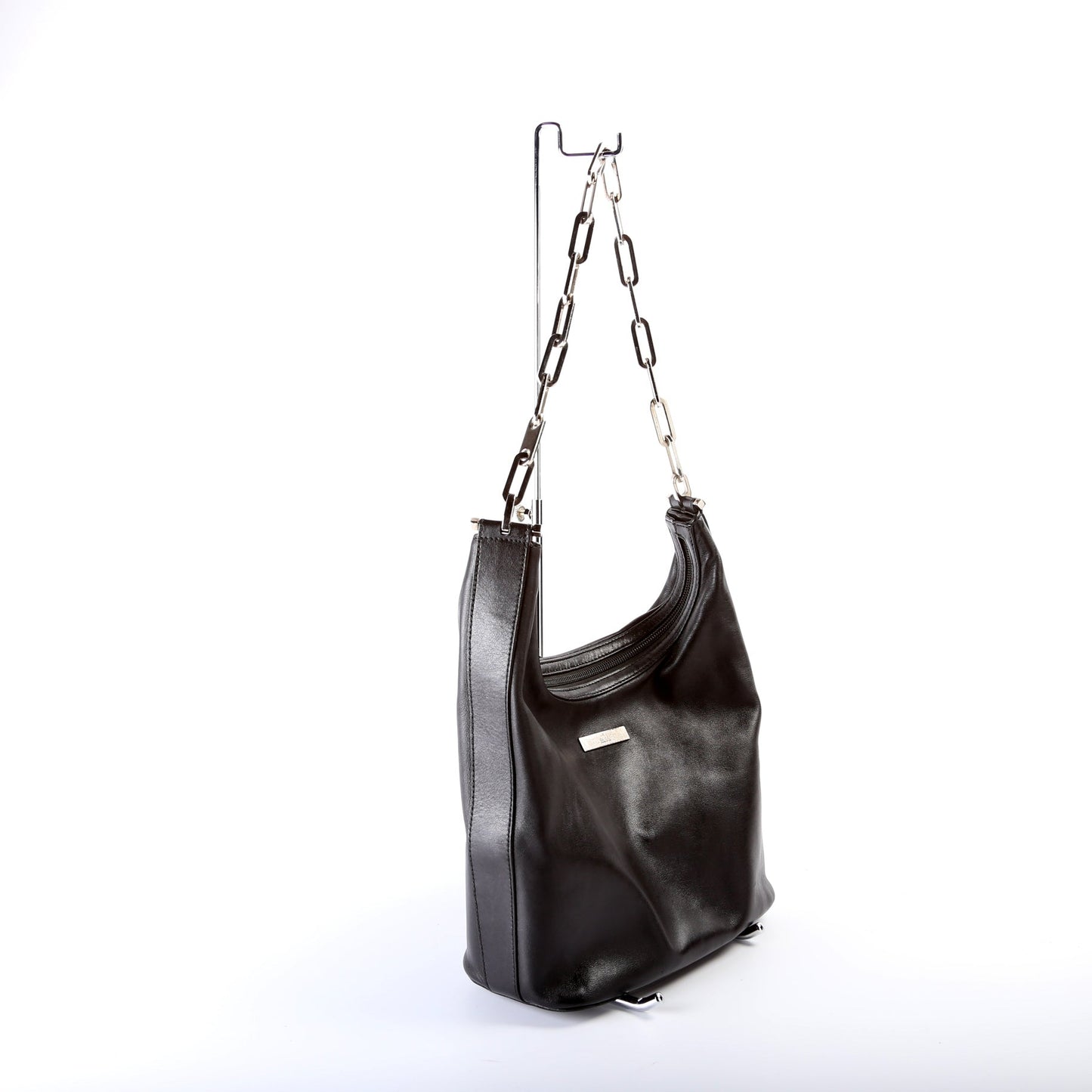 Gucci 01 Leather Chain Shoulder Bag