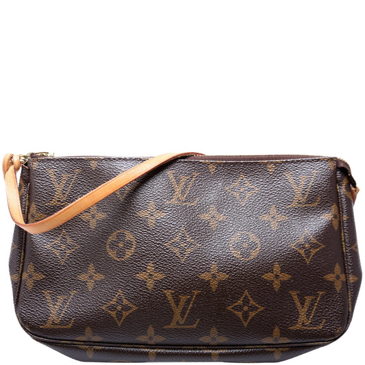 Louis Vuitton Pochette Accessoires Monogram Clutch Bag