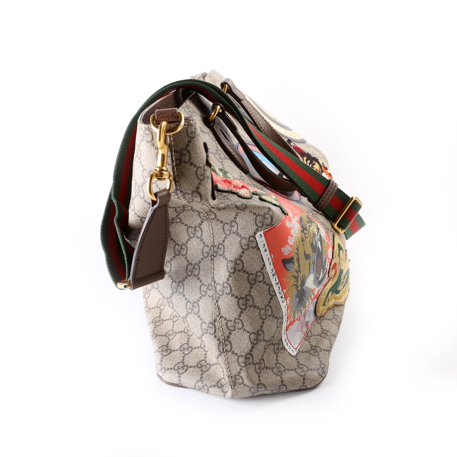 Gucci GG Supreme Courrier Tote Bag