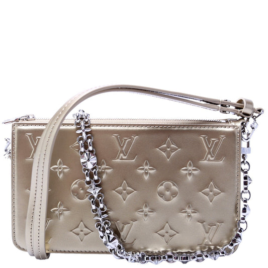 Louis Vuitton Pochette Lexington NV2 Debossed Monogram Calfskin Clutch Bag