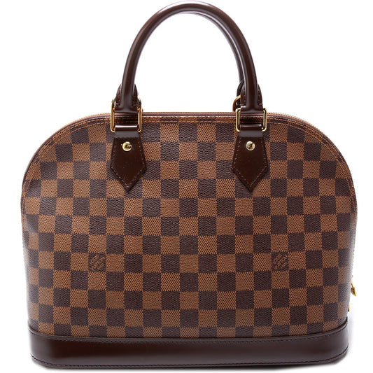 Louis Vuitton Alma PM Ebene Newer Damier Handbag Ebene Newer