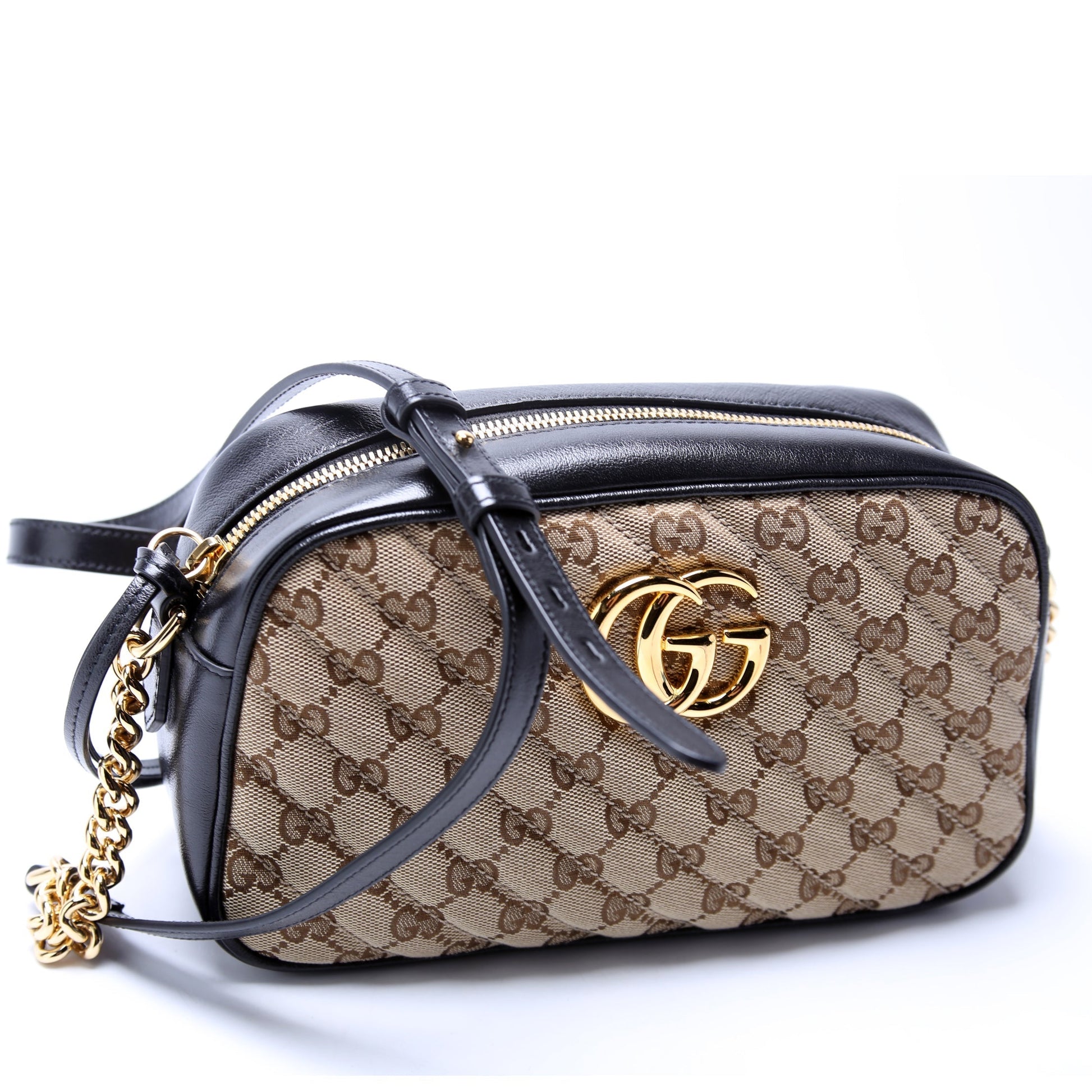 Gucci Marmont Camera Canvas Small Crossbody Bag Camera 6