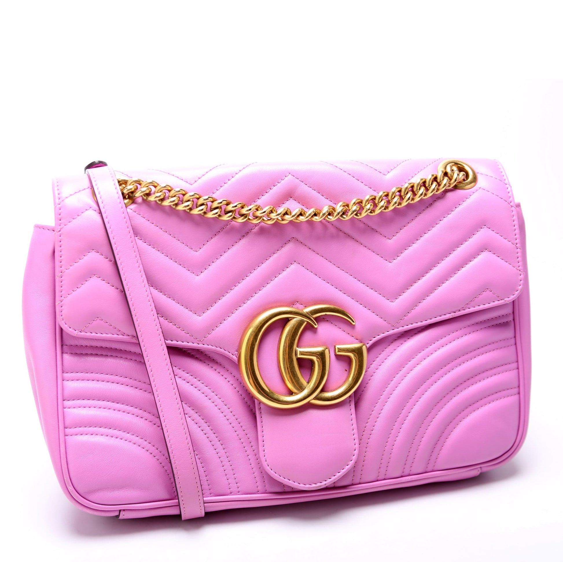 Gucci Marmont Leather Medium Shoulder Bag Medium 1