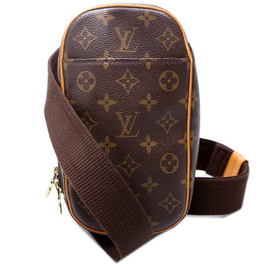 Louis Vuitton Pochette Gange Monogram Clutch Bag Monogram 22