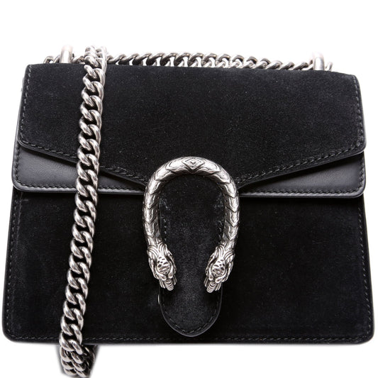 Gucci Dionysus Suede Mini Shoulder Bag