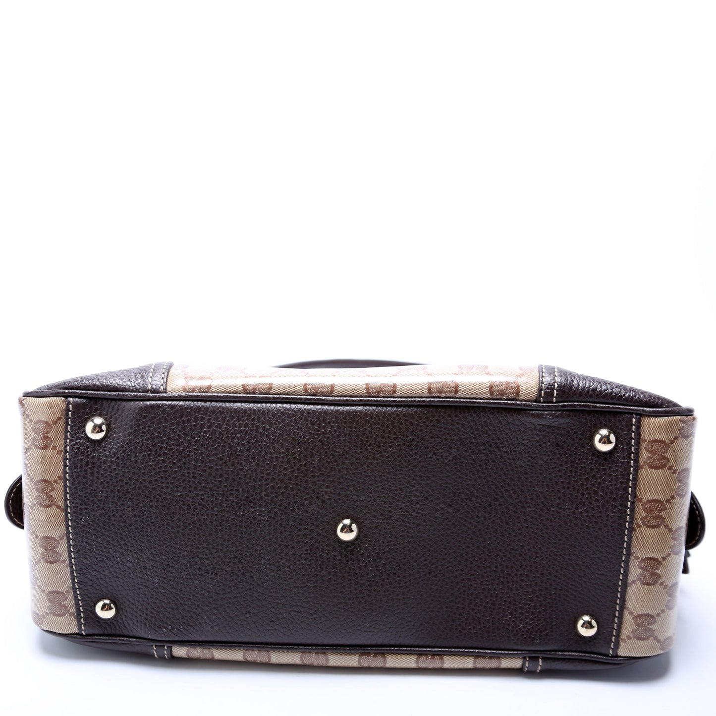 Gucci GG Crystal Princy Boston Canvas Travel Bag