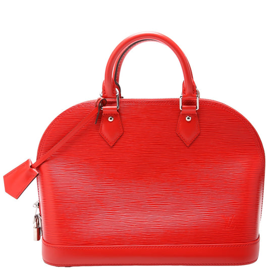 Louis Vuitton Alma PM Newer Epi Handbag Newer 5