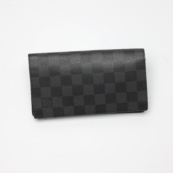 Louis Vuitton Long Purse N63116 Damier Canvas Wallet Case