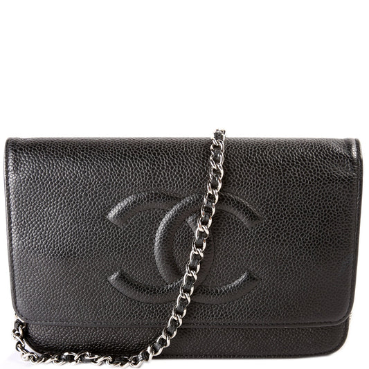 Chanel WOC Timeless CC Caviar 18M Clutch Bag 18M 2