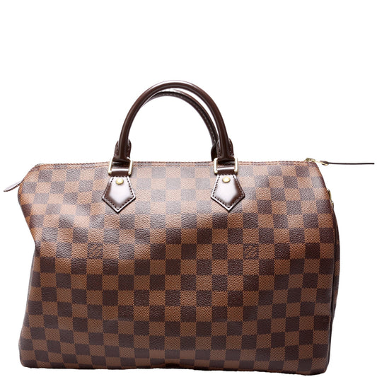 Louis Vuitton Speedy 35 Ebene Damier Handbag Ebene 12
