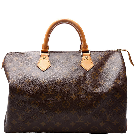 Louis Vuitton Speedy 35 Monogram Handbag Monogram 37