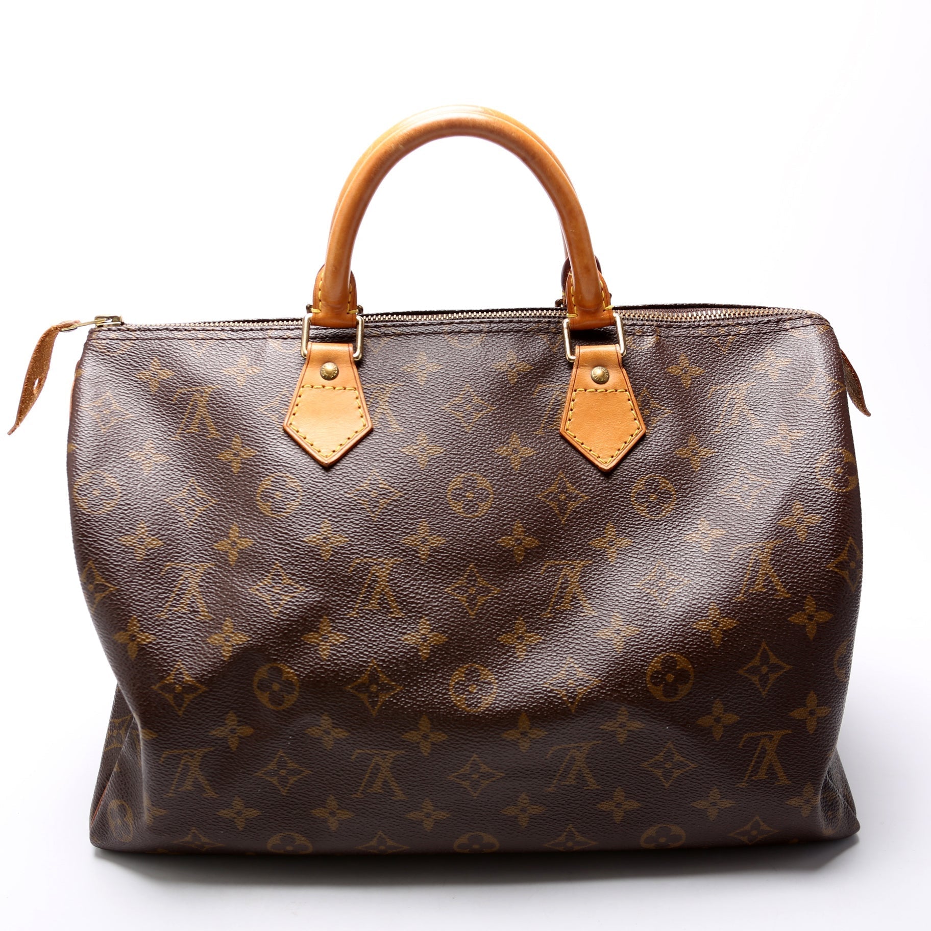 Louis Vuitton Speedy 35 Monogram Handbag Monogram 37