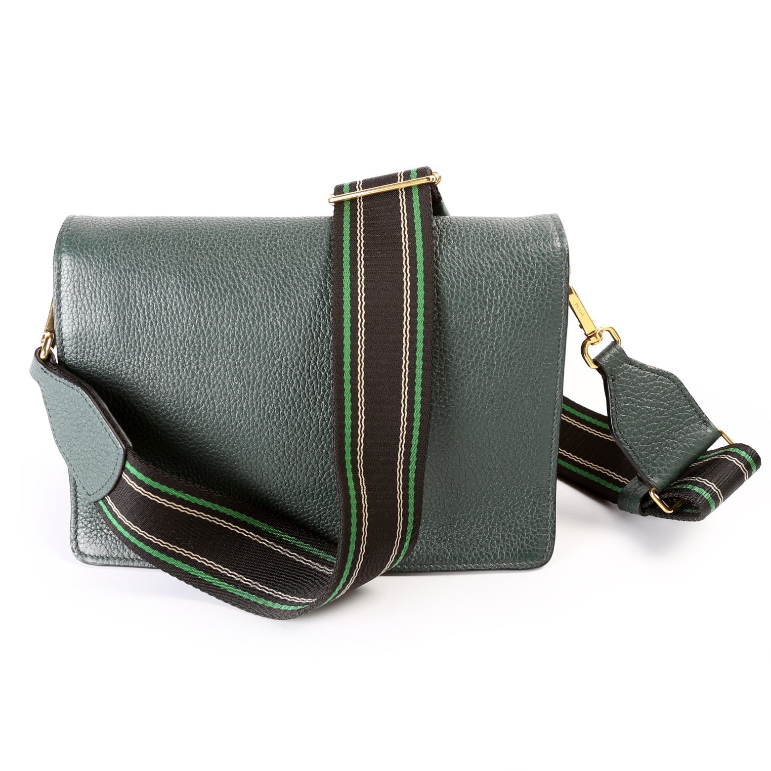 Prada Vitello Daino Shoulder Bag Leather