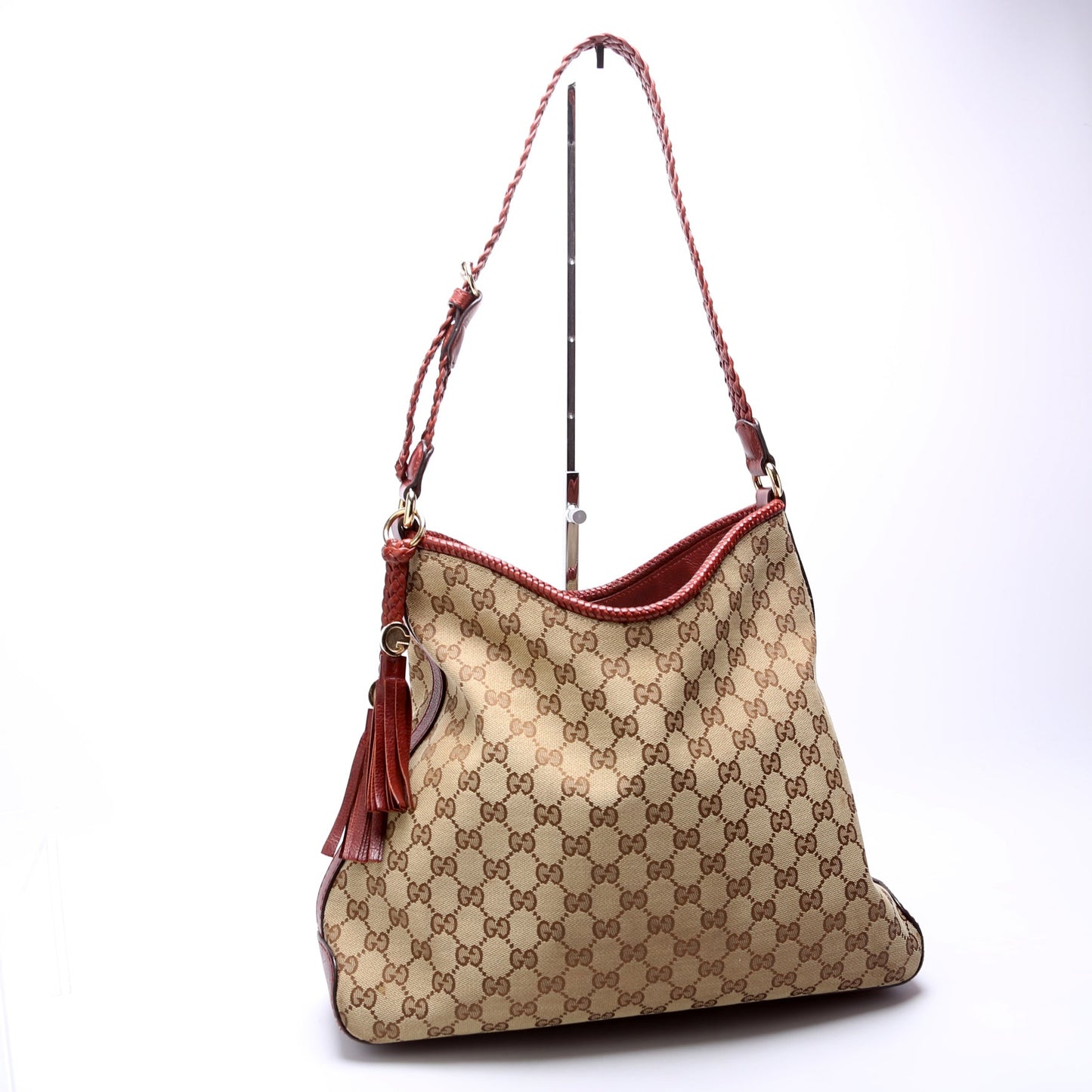 Gucci GG Marrakech Canvas Medium Shoulder Bag
