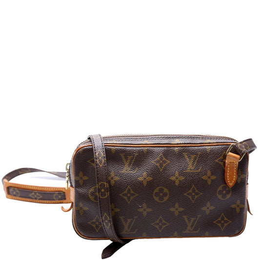 Louis Vuitton Pochette Marly Bandouliere Monogram Clutch Bag Monogram 9