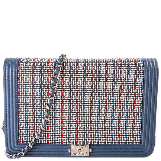 Chanel WOC Boy Strass Clutch Bag