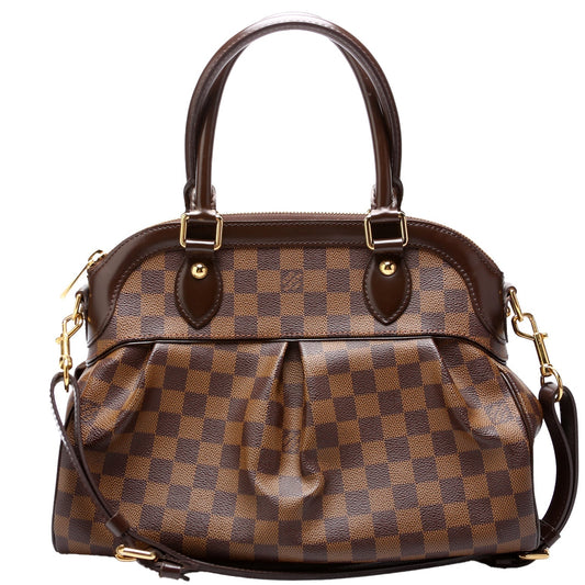 Louis Vuitton Trevi Ebene PM Damier Handbag Damier Ebene
