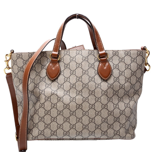 Gucci GG Supreme Small Tote Bag