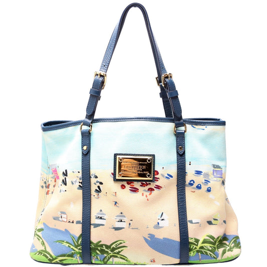 Louis Vuitton Ailleurs Cabas PM Escale Canvas Handbag
