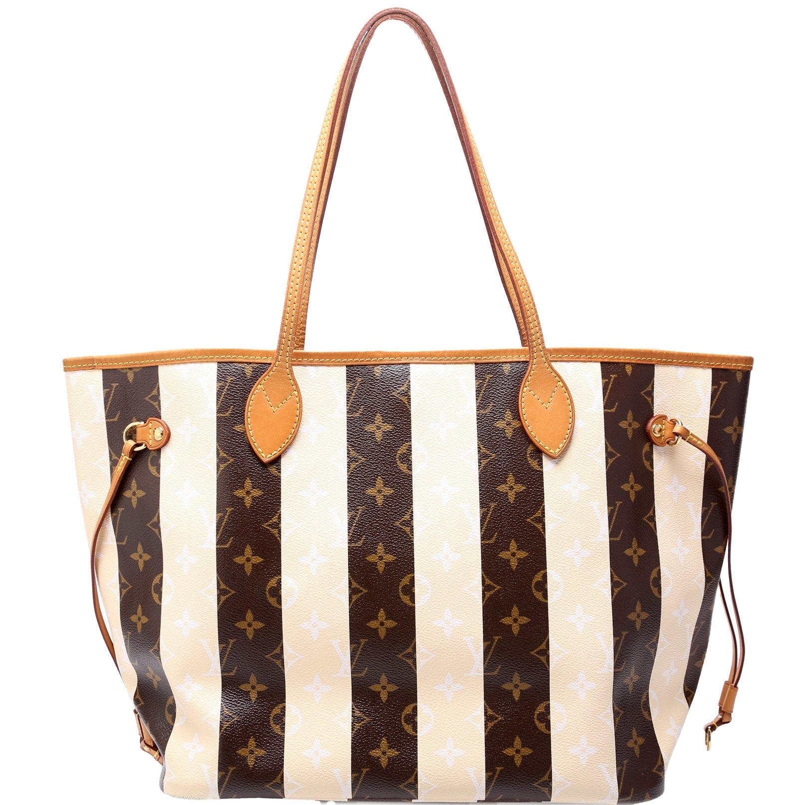 Louis Vuitton Neverfull MM Rayures Tote Bag Rayures 2
