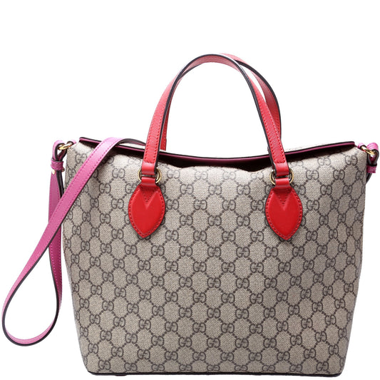 Gucci GG Supreme Fold Over Tote Bag