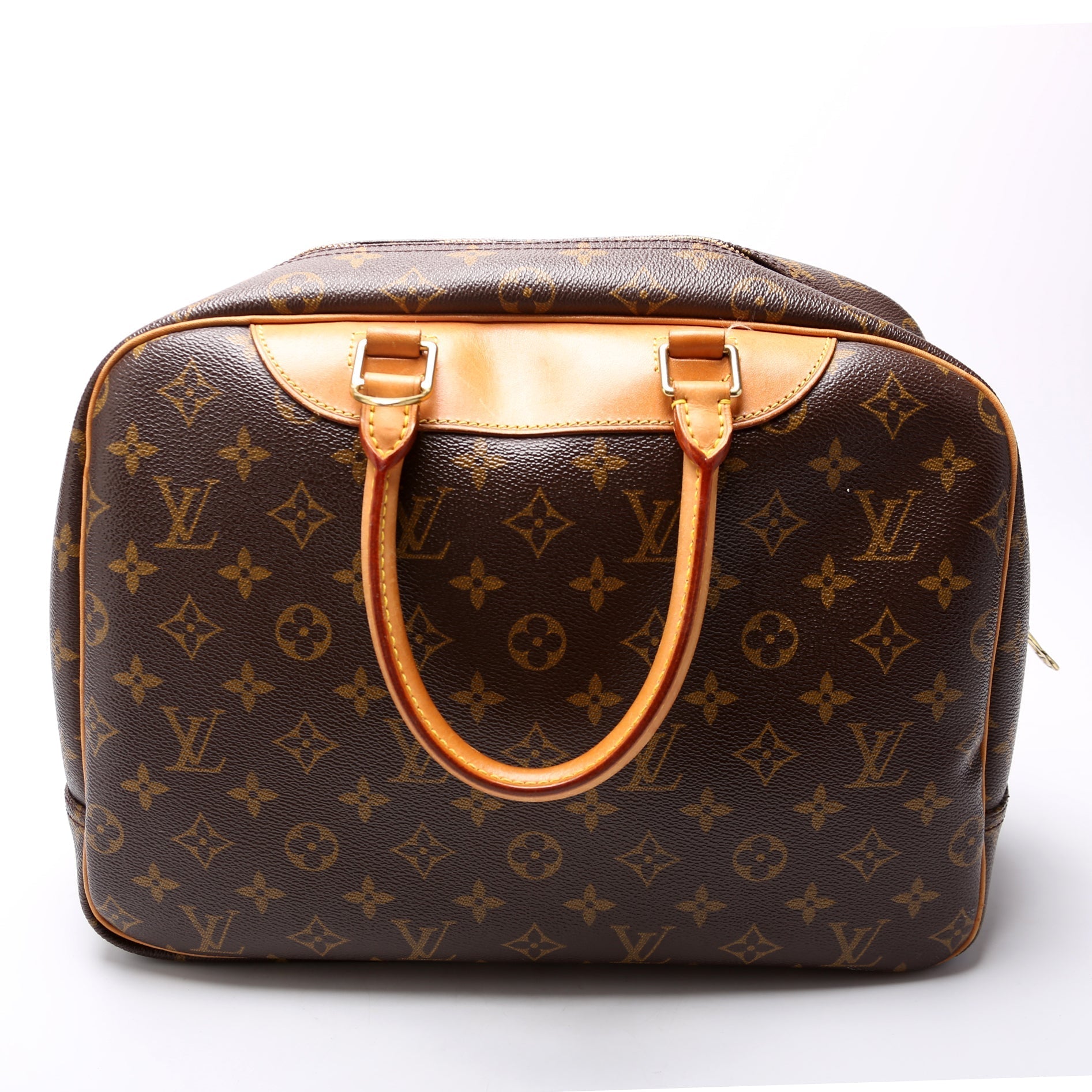 Louis Vuitton Deauville Monogram Handbag Monogram 26