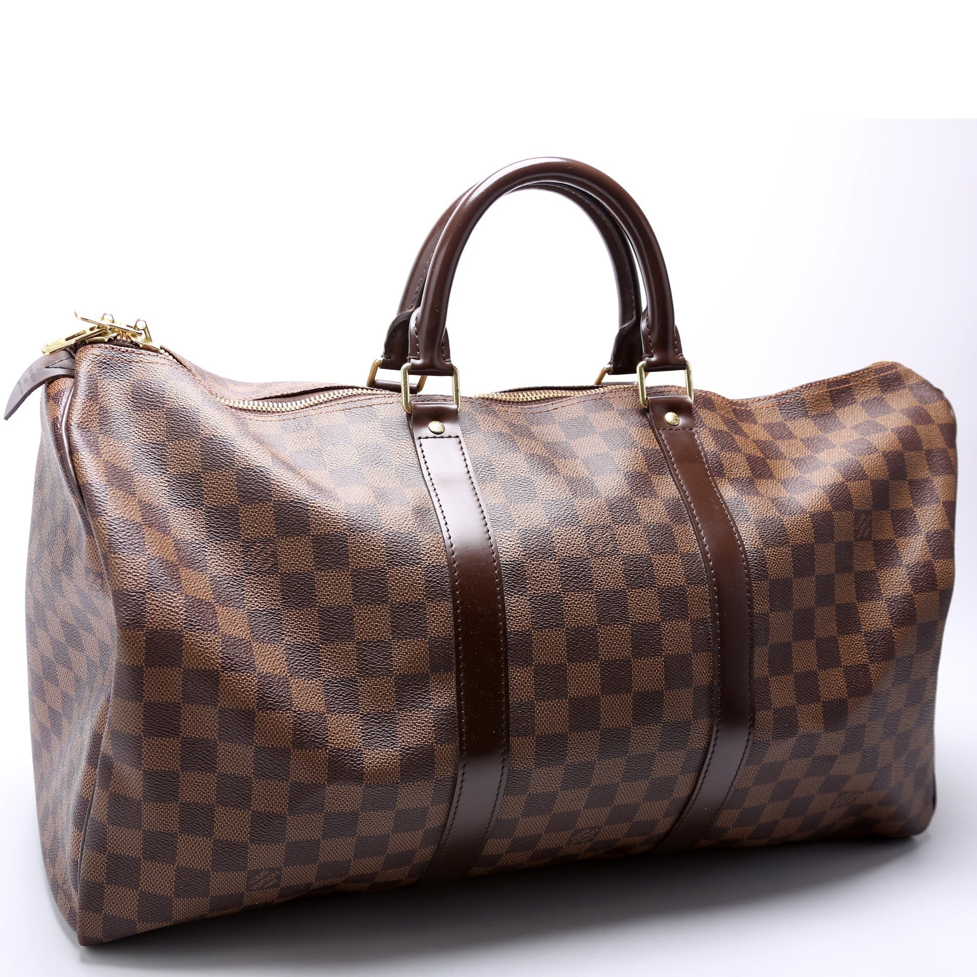 Louis Vuitton Keepall 50 Ebene Damier Travel Bag