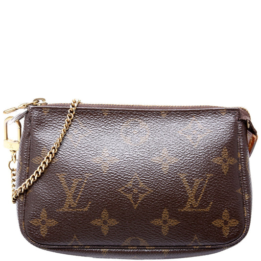 Louis Vuitton Pochette Accessories Monogram Clutch Bag 24