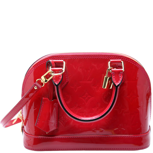 Louis Vuitton Alma BB Vernis Handbag Vernis 5