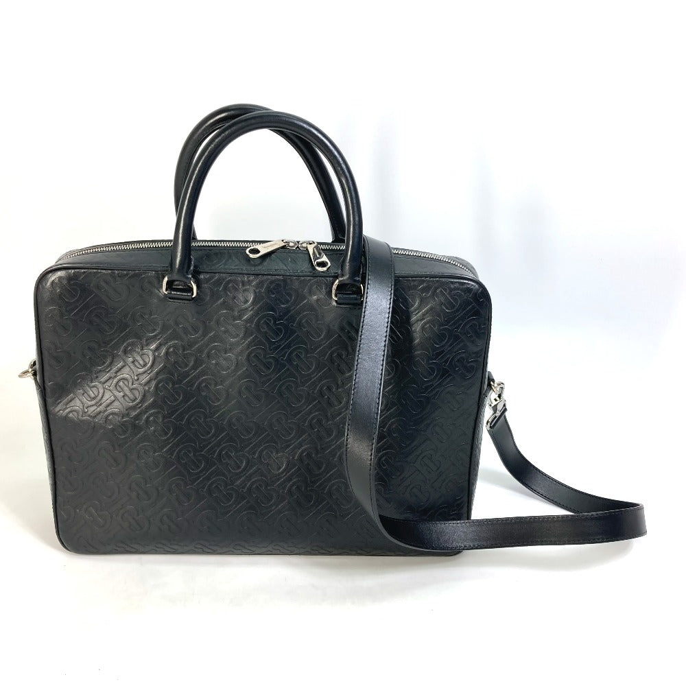 Burberry Business Bag Crossbody Handbags Tb Mens Leather Black Crossbody Bag