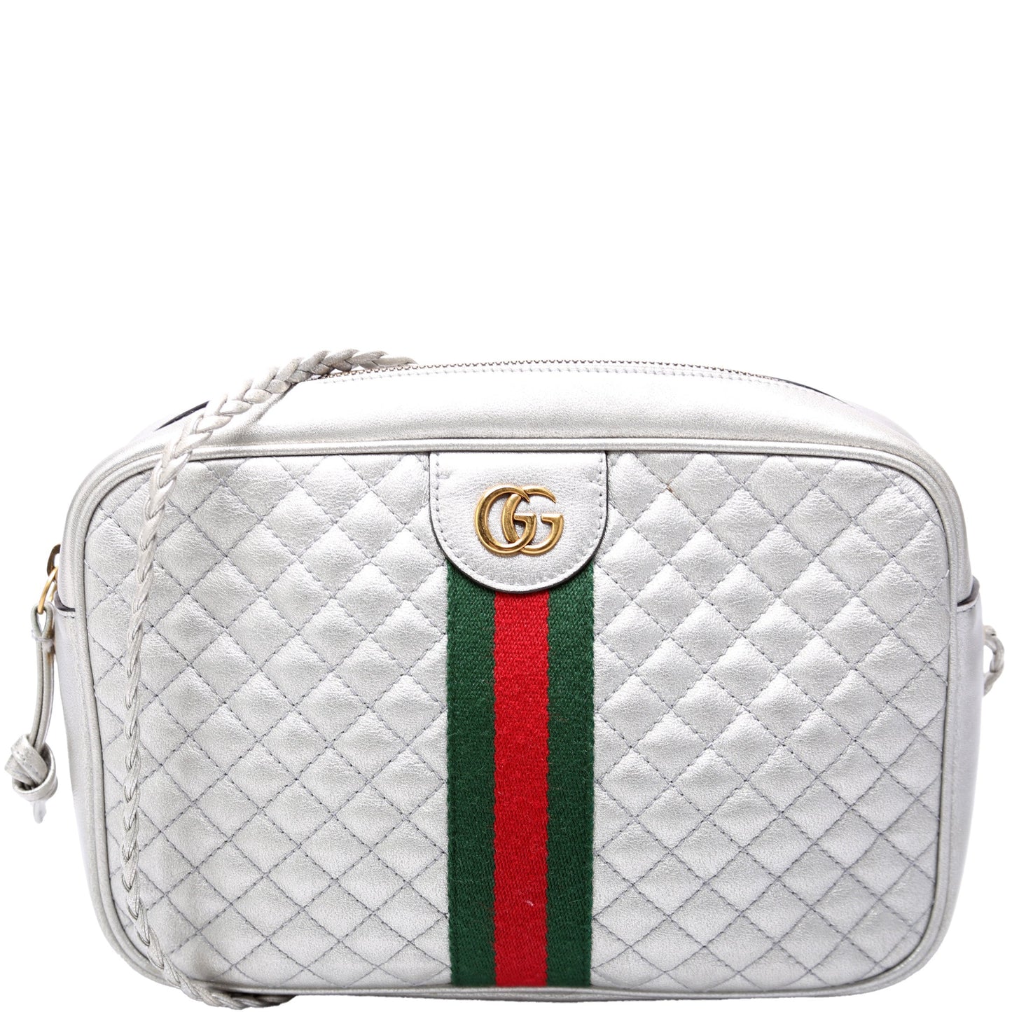 Gucci Trapuntata Leather Small Travel Bag
