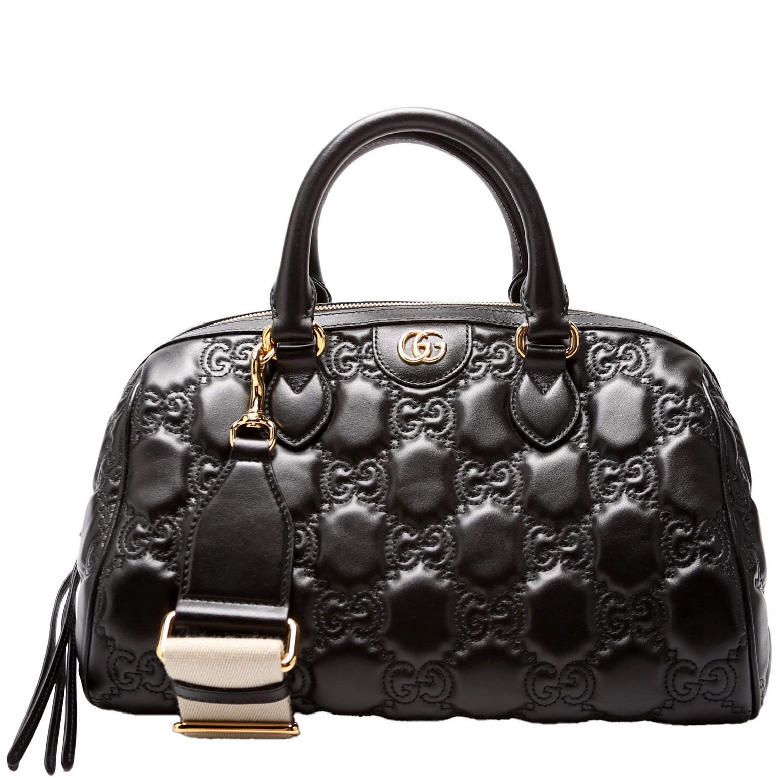Gucci GG Bowler Matelasse Medium Travel Bag