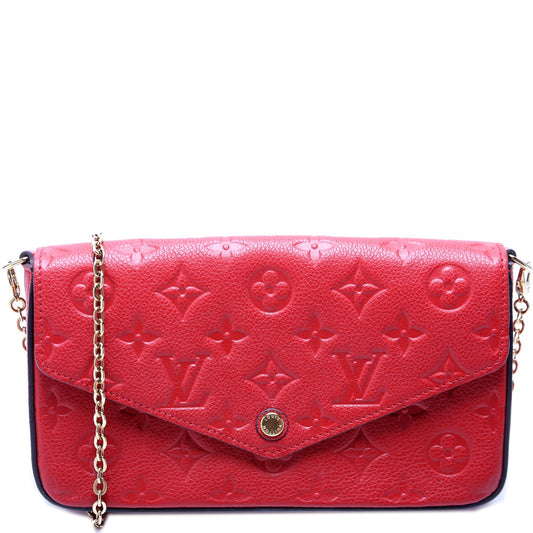 Louis Vuitton Pochette Felicie Empreinte Clutch Bag Empreinte 51