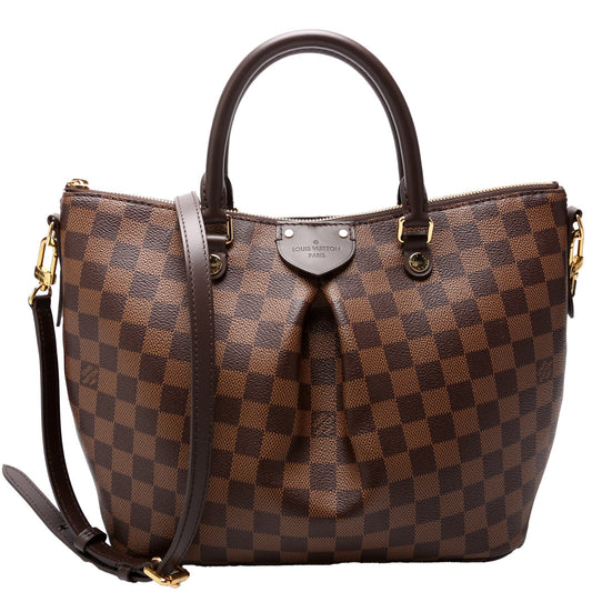 Louis Vuitton Siena Ebene MM Damier Handbag Ebene 9