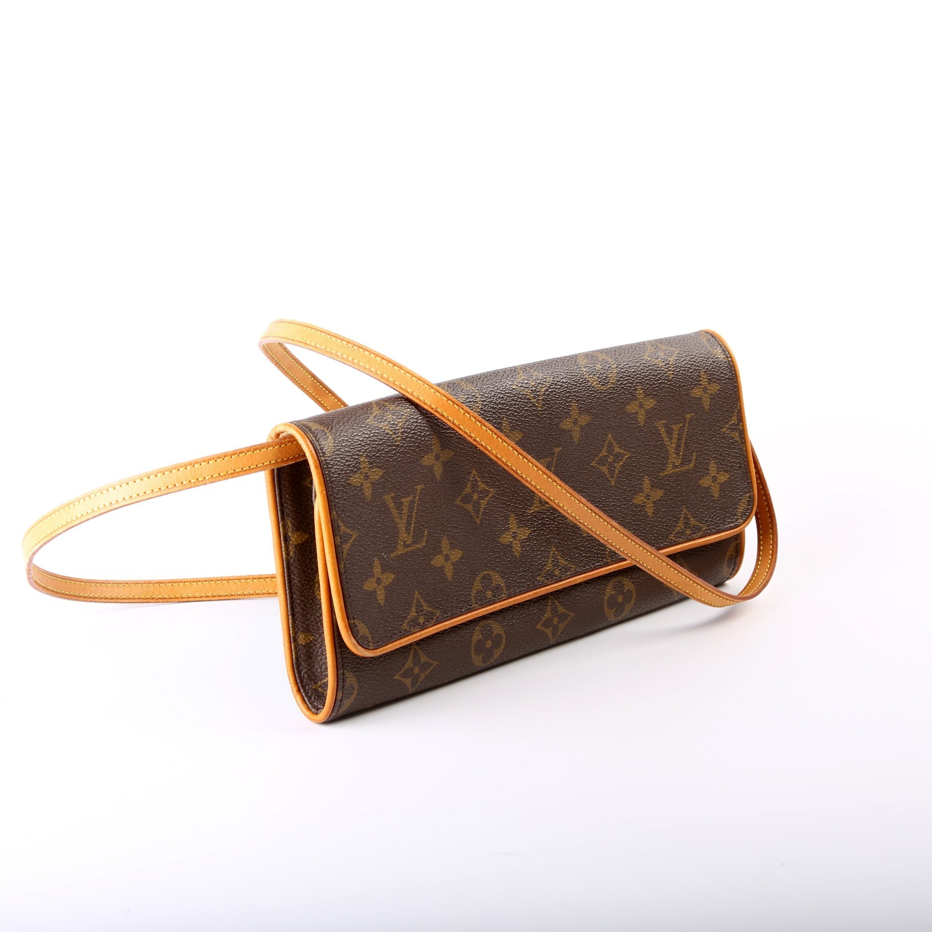 Louis Vuitton Pochette Twin GM Monogram Clutch Bag Monogram 23