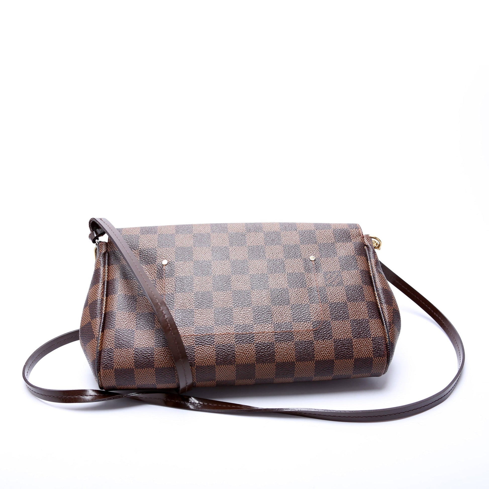 Louis Vuitton Favorite MM Ebene Damier Handbag Ebene 22