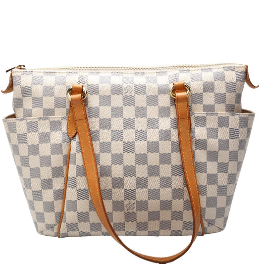 Louis Vuitton Totally Azur PM Damier Handbag Azur 6