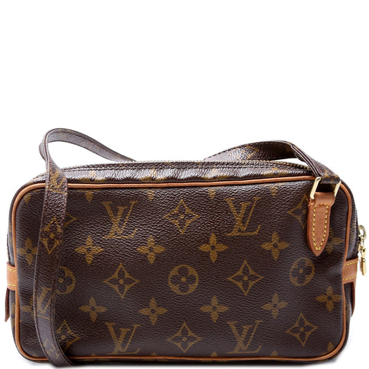 Louis Vuitton Pochette Marly Bandouliere Monogram Clutch Bag 13