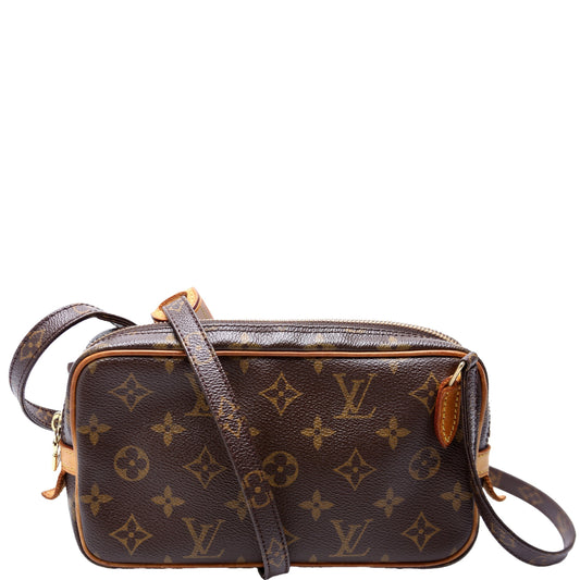 Louis Vuitton Pochette Marly Bandouliere Monogram Clutch Bag Monogram 12